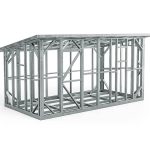 Bazinis sandėliukas su grindimis – HEKO/M